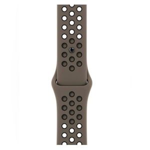 Genuine Apple Watch Nike Sport Band. 41mm. Olive Grey/ Black.
